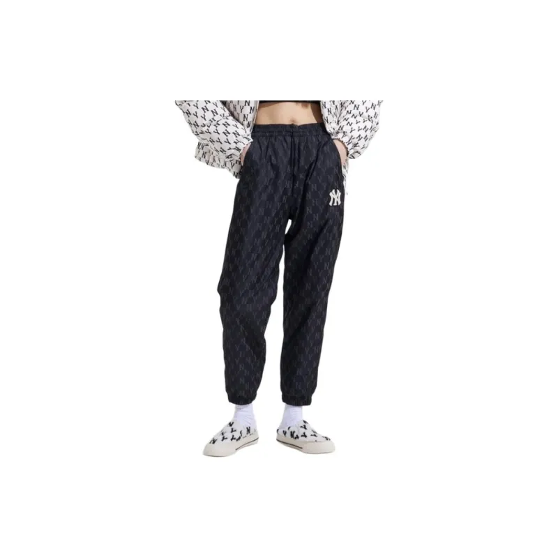 MLB New York Yankees Casual Pants Unisex Black-1