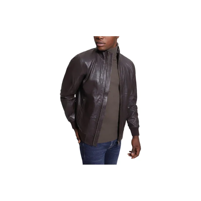 GUESS Jackets Coats Men's Brown-2