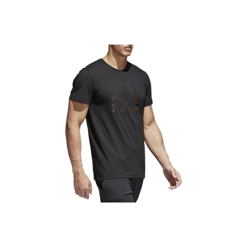 Adidas T Shirts Men Black-4
