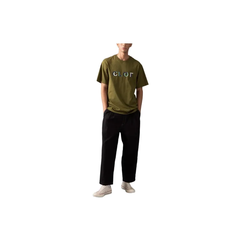CLOT Casual Pants Men Black-2