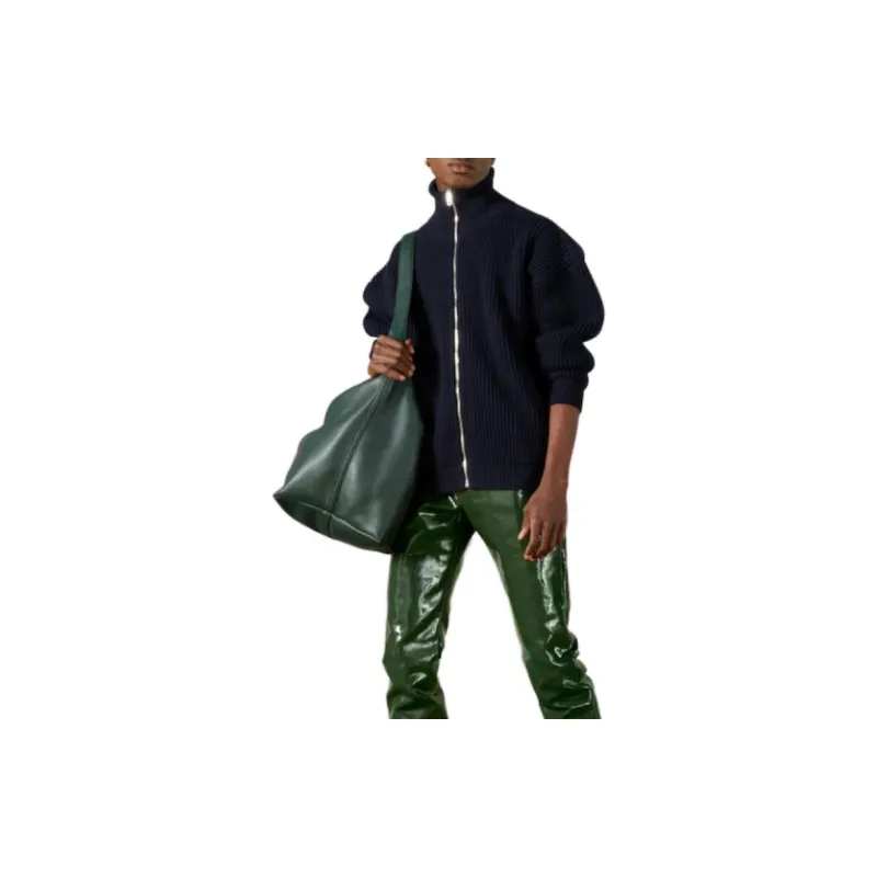 GUCCI Logo Embroidered Zipped Sweater-1
