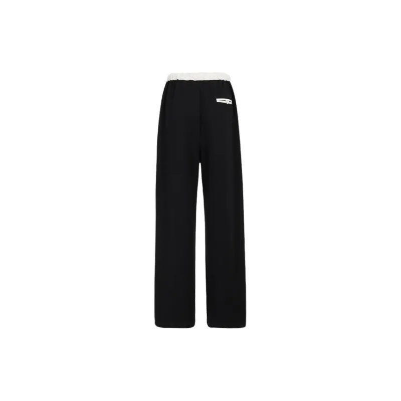 Rose Casual Pants Women's Black-3