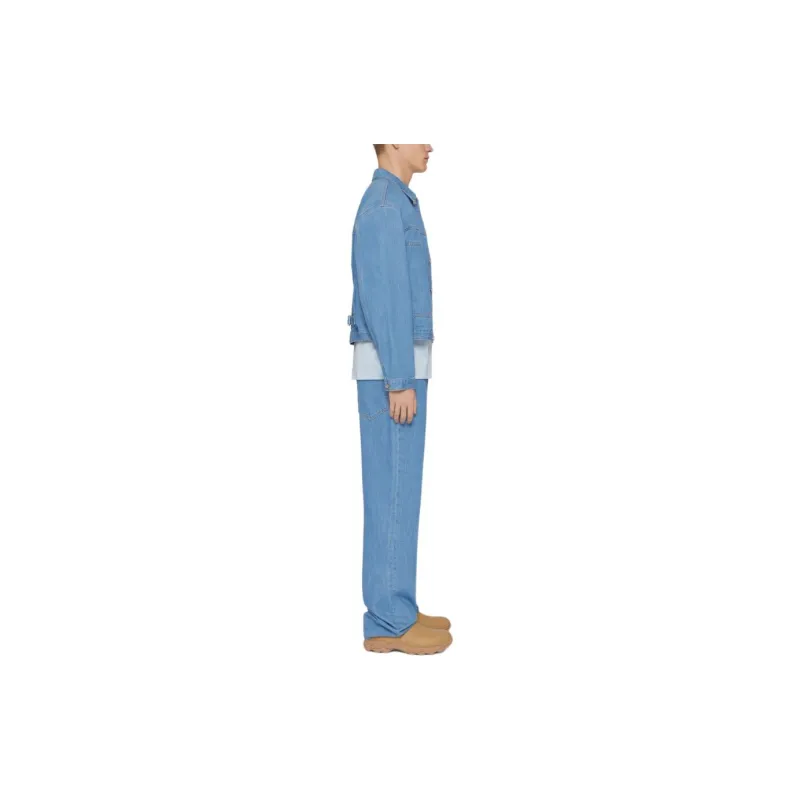 GIVENCHY FW24 Denim Jacket Men's Light Blue-3