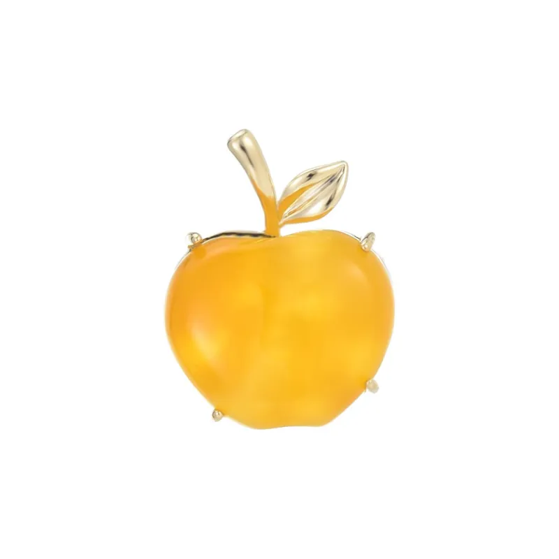 Marco Bizzarri Alloy 2024 New Arrival Premium Accessories Niche Cute Fruit Pin Accessories Design Jewelry Women's-0
