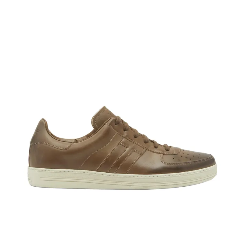TOM FORD Radcliffe Low Top Skateboard Shoes Men's Dark Brown-1