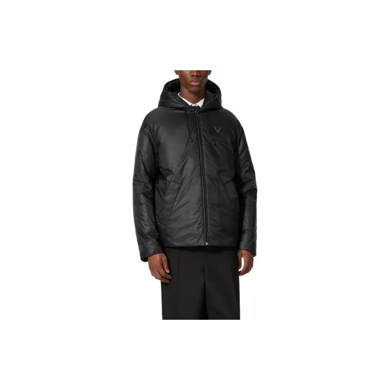 Valentino Jackets Coats Men's Black-2