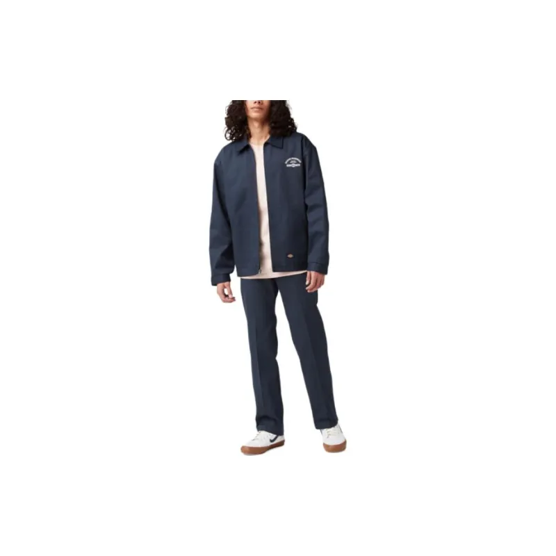 Dickies Slim Fit Straight Leg Work Pants Casual Pants 873 FLEX Slim Fit Men's Dark Marine Blue-4