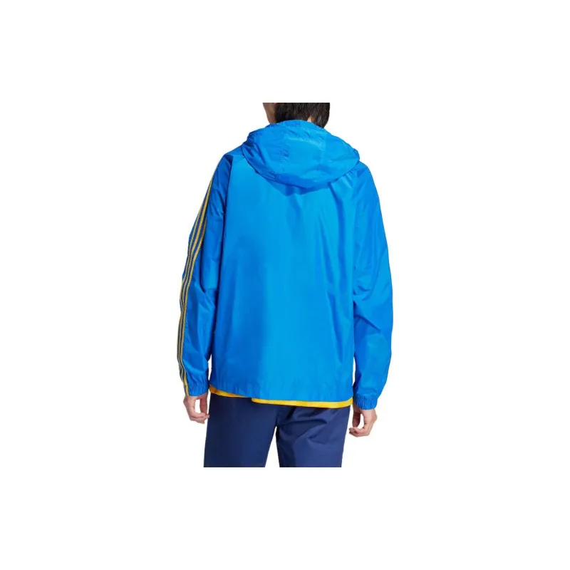Adidas Originals Classic Three stripe Series Jackets Coats Men's Blue-2