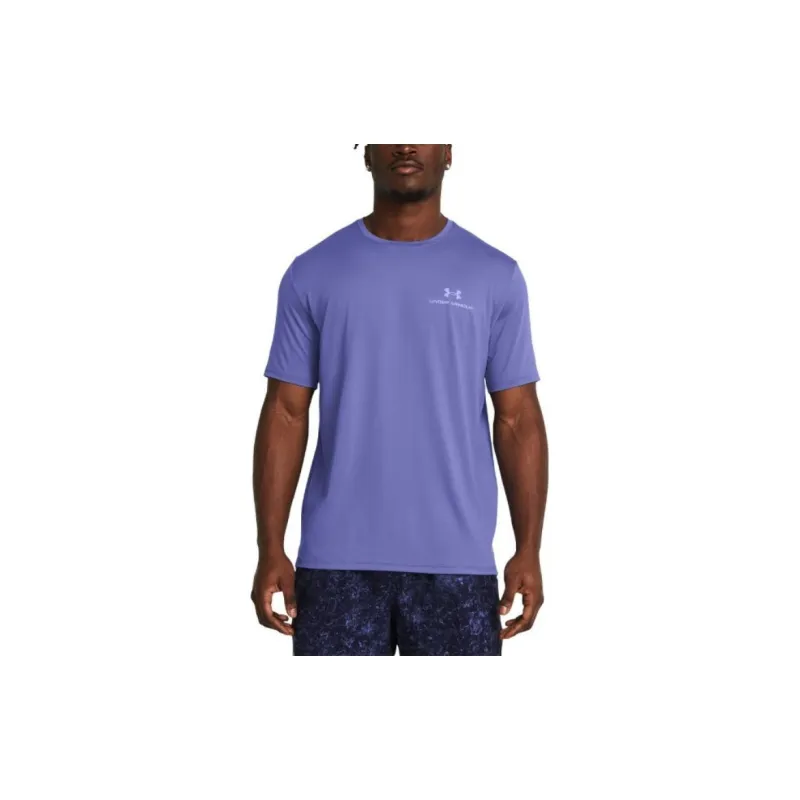 Under Armour T-Shirt Men's Blue Purple-2