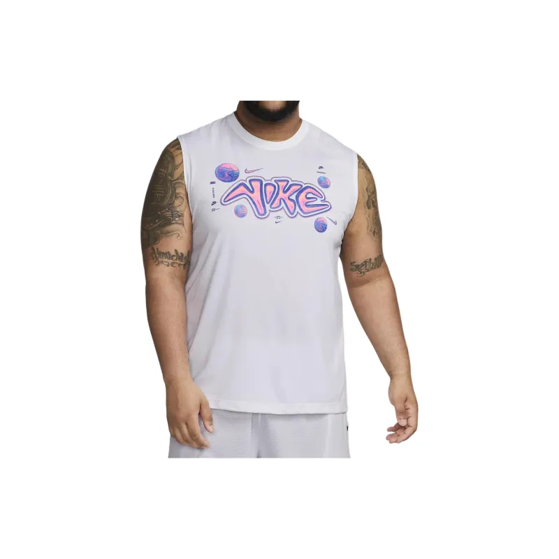 Nike Men's Dri FIT Sleeveless Basketball T Shirt-3