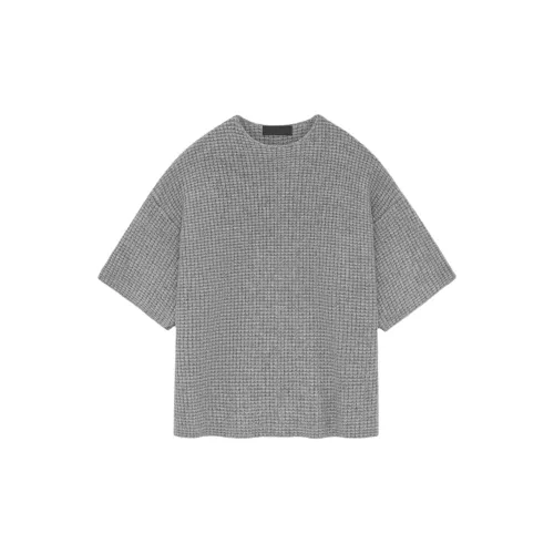 Fear Of God Essentials Heavy Waffle Short Sleeve Crewneck Sweater 