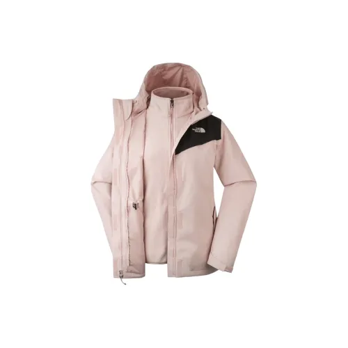 THE NORTH FACE City Outdoor Collection Windbreaker Jackets Women's Mist Pink