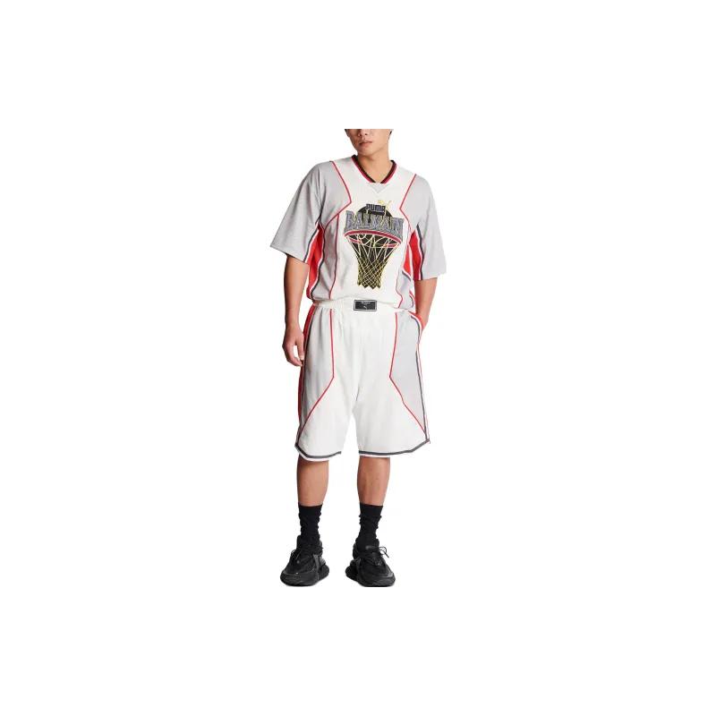 BALMAIN Casual Shorts Men White-1