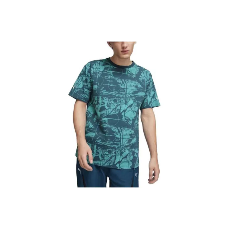 PUMA T-Shirt Men's Tropical Ocean Color-2