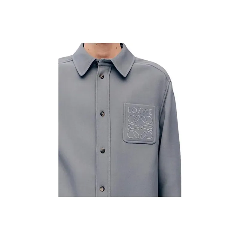 LOEWE Anagram Pocket Overshirt-5