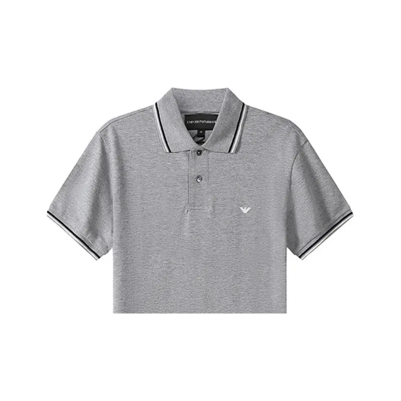 EMPORIO ARMANI Logo Detailed Polo Shirt-5