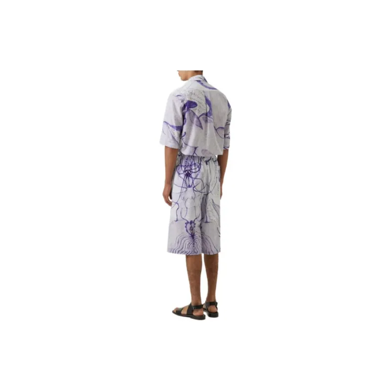 Lemaire Angkasapura Bermuda Shorts Casual Shorts Unisex Blue-2