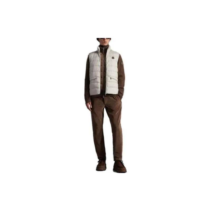 Moncler Treompan Series Vests Men White-1