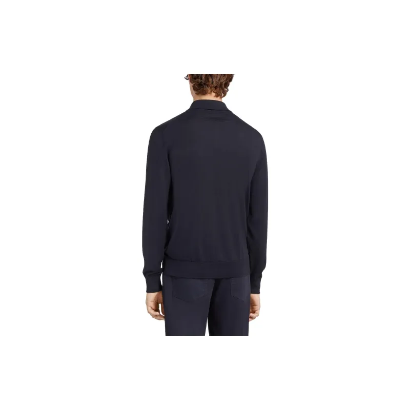 Zegna Cashseta Short Sleeved Polo Shirt-2