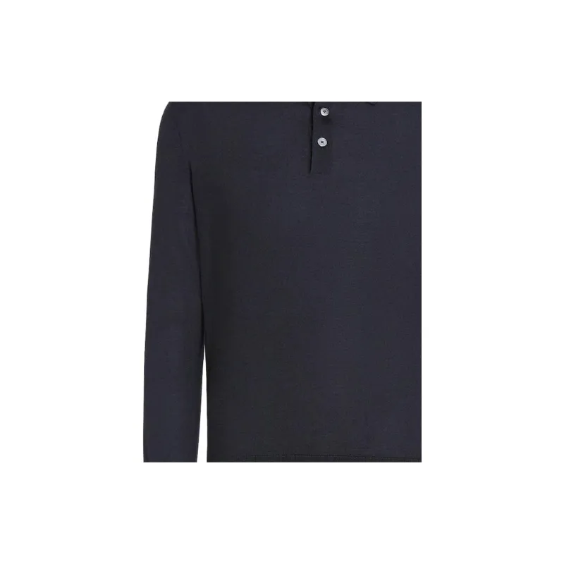 Zegna Cashseta Short Sleeved Polo Shirt-5
