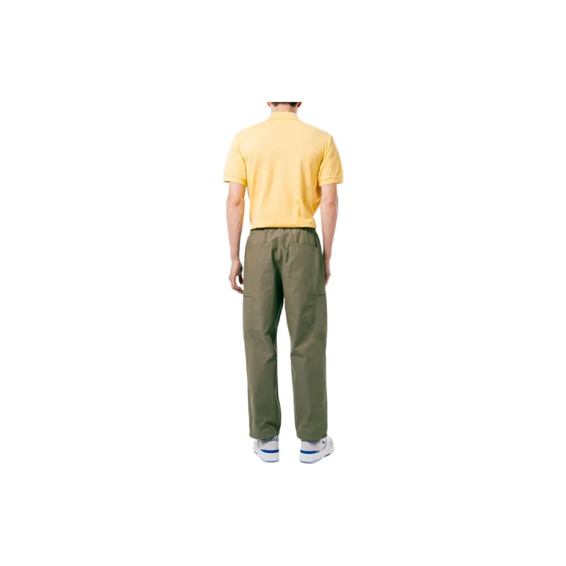 LACOSTE Cargo Pants Men's Green-3