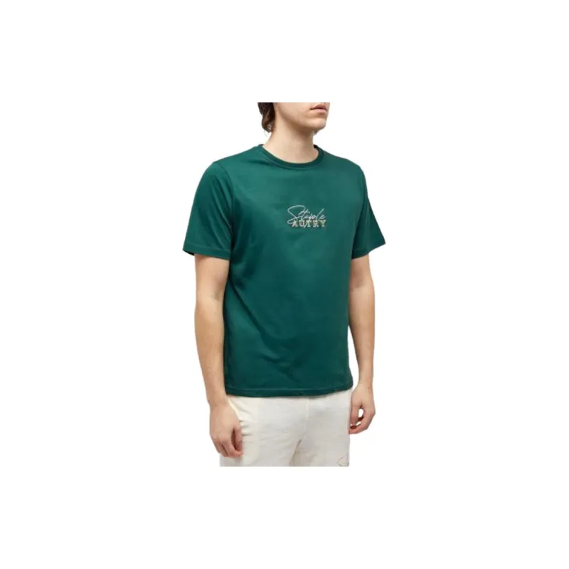 AUTRY X Jeff Staple Logo embroidered T shirt-1