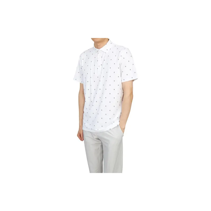 GFORE Polo Shirts Men White-5