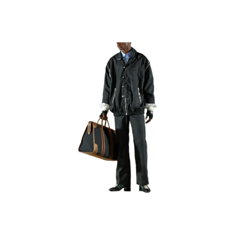 GUCCI Metamorfosi Printed Detachable Sleeved Jacket-1