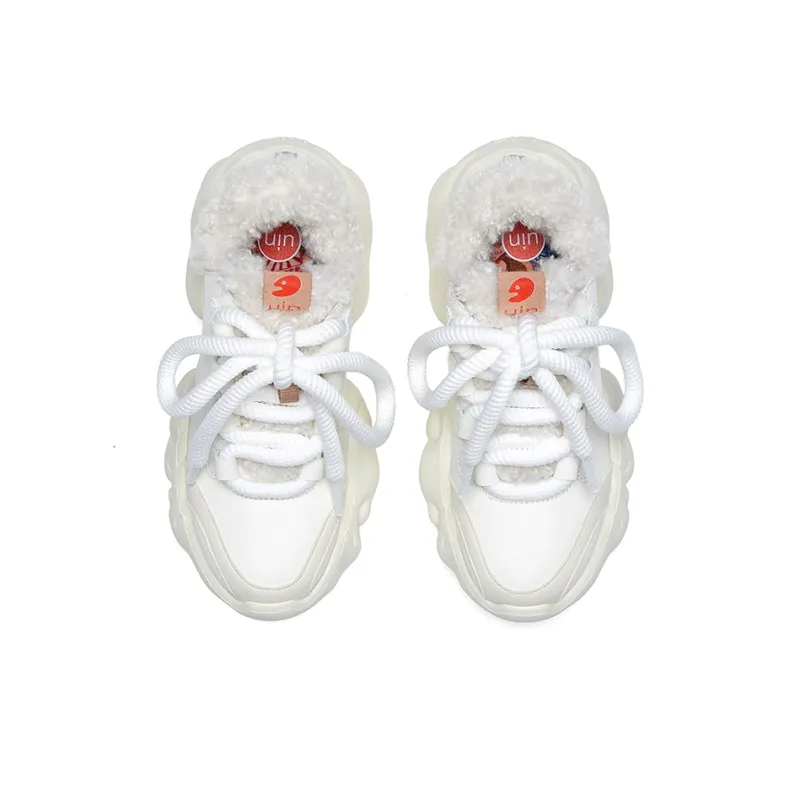 U.IN Painted Travel Cloud Collection Low Top Chunky Sneakers Women's-26