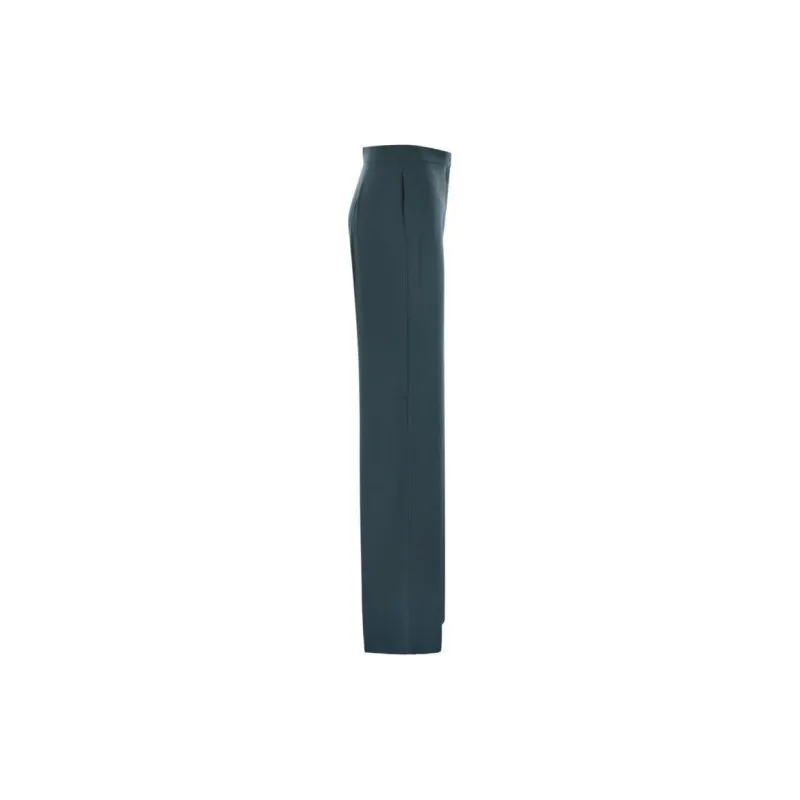 MaxMara Studio High Waisted Straight Leg Trousers-2