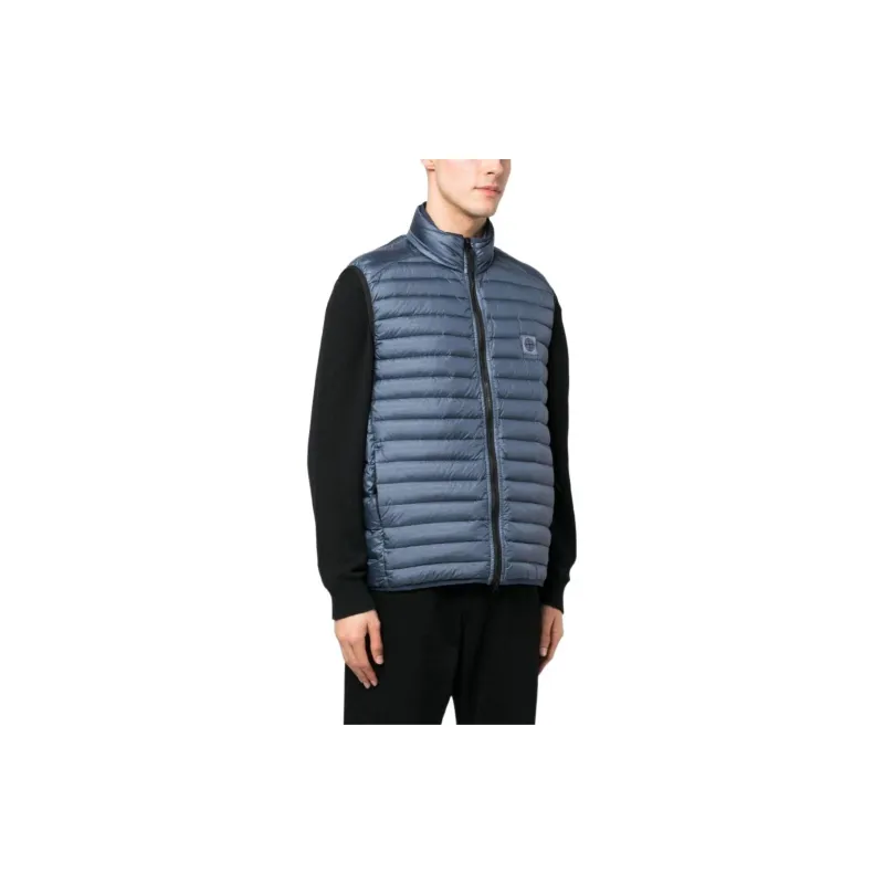 STONE ISLAND Logo Patch Padded Gilet-3