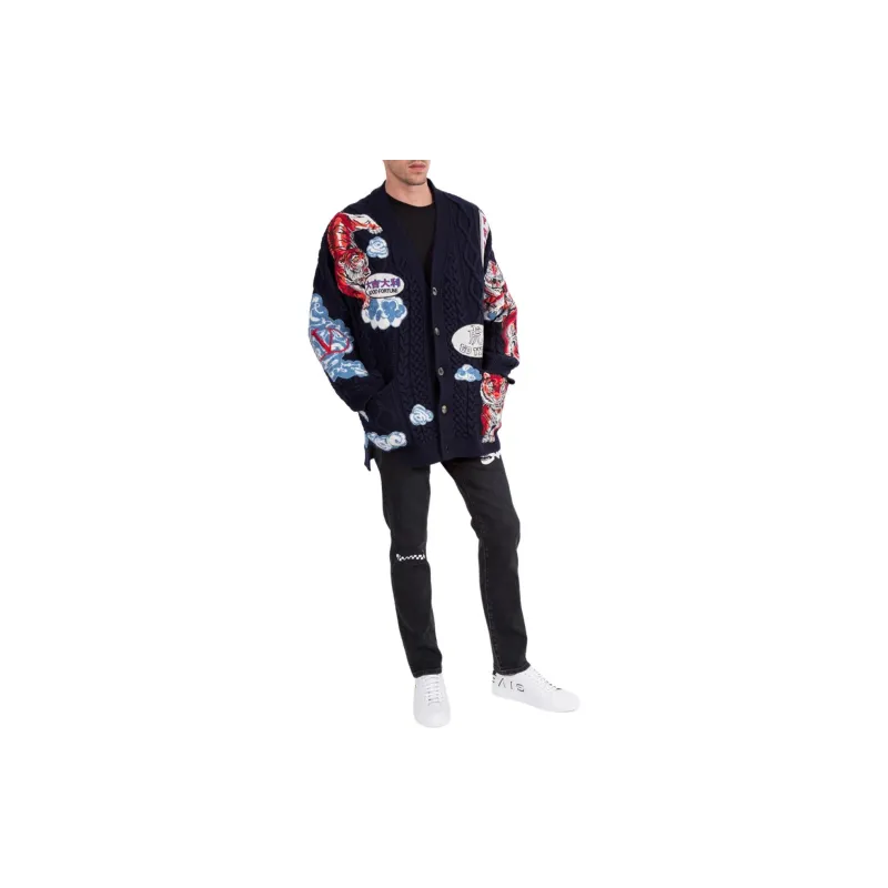Valentino Sweater Men's Marine Blue-1