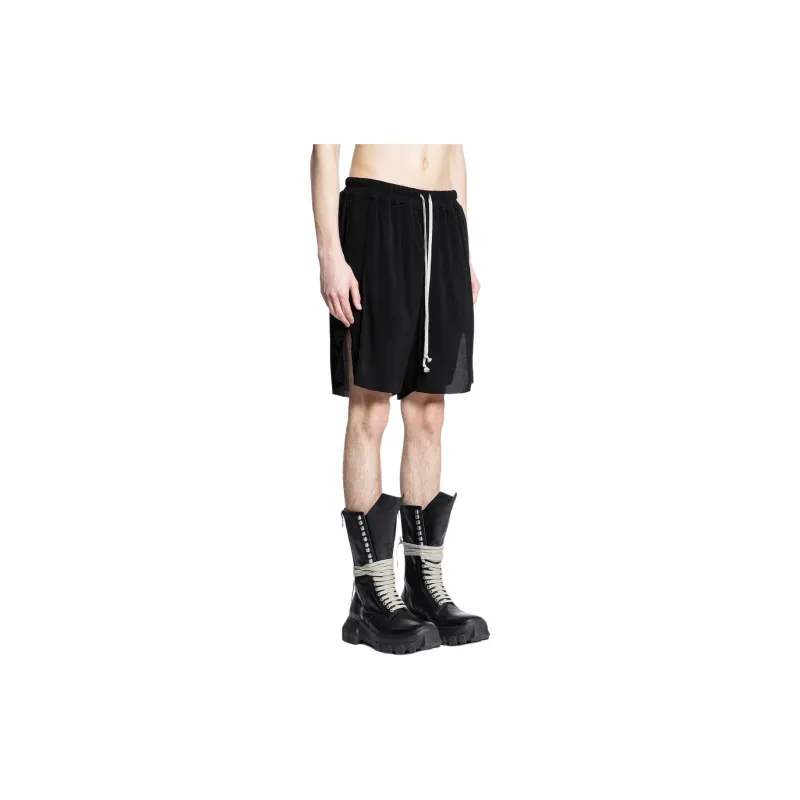 RICK OWENS Drop crotch Shorts-3