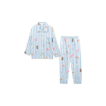 Sleeping Beauty Pajama Set Women's Blue
