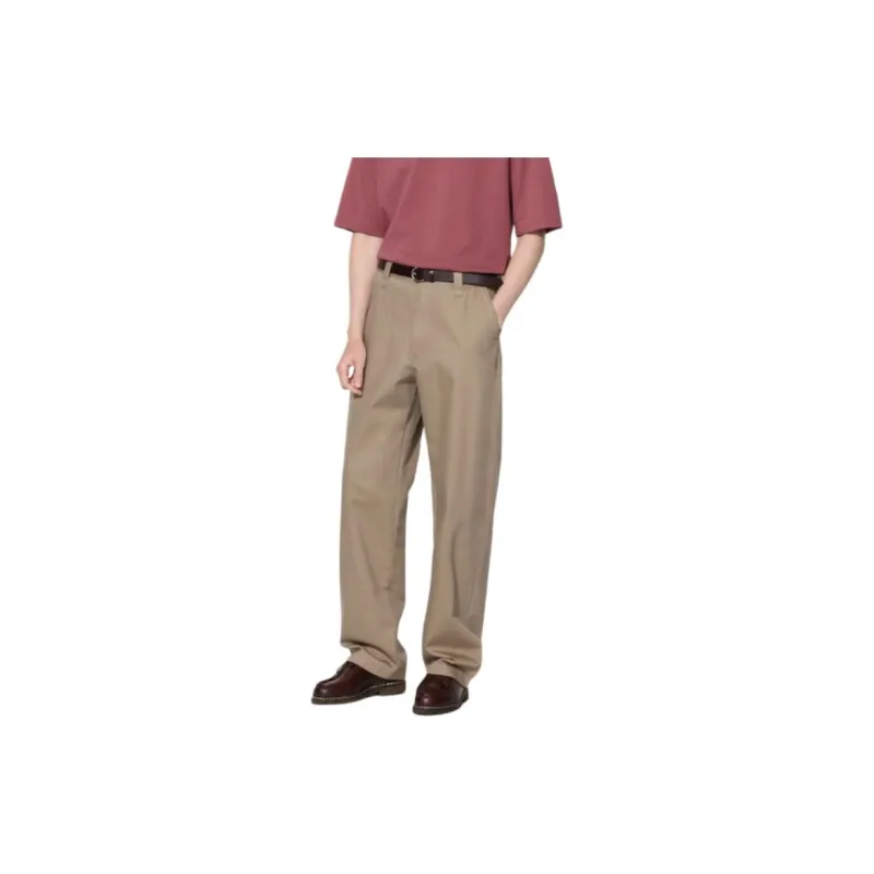 UNIQLO Casual Pants Men's Light Brown-1
