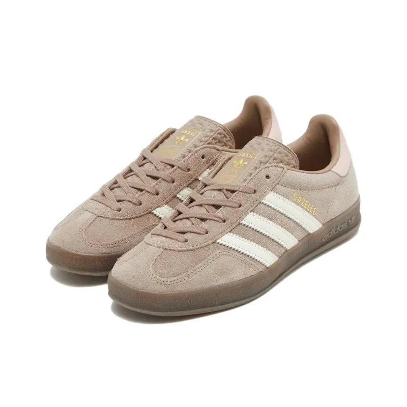 Adidas Gazelle Indoor Brown Pink Women's-1