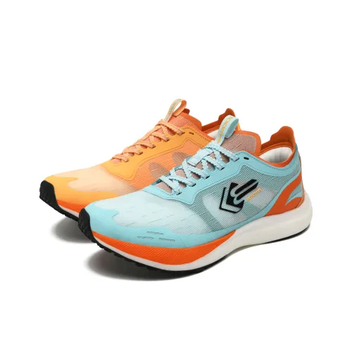 100m-F.P Explosion 3.0 Running Shoes Unisex Low-Top Orange Blue Pink