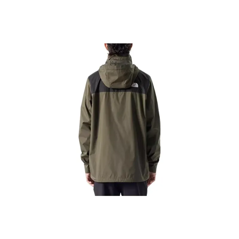 THE NORTH FACE Outdoor Hiking Windproof Windbreaker Jacket Men's Green-4