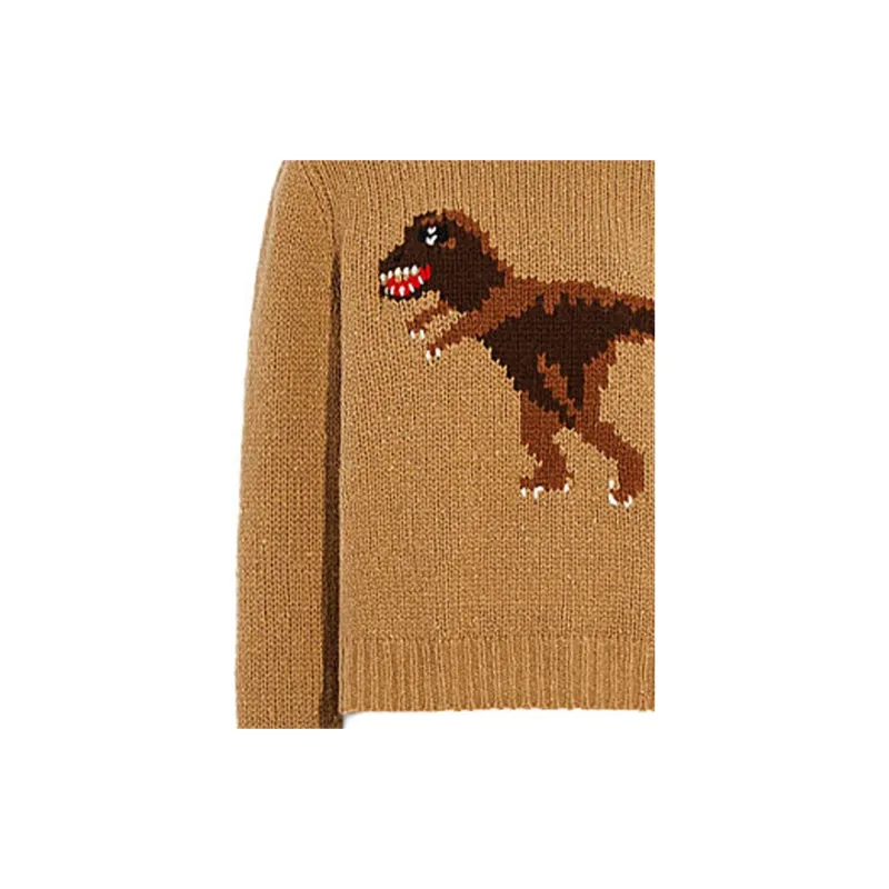 COACH Rexy Sweaters Unisex Camel-2