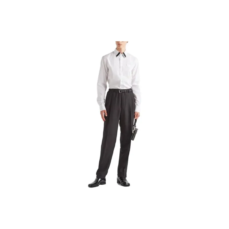 PRADA Shirts Men White-1