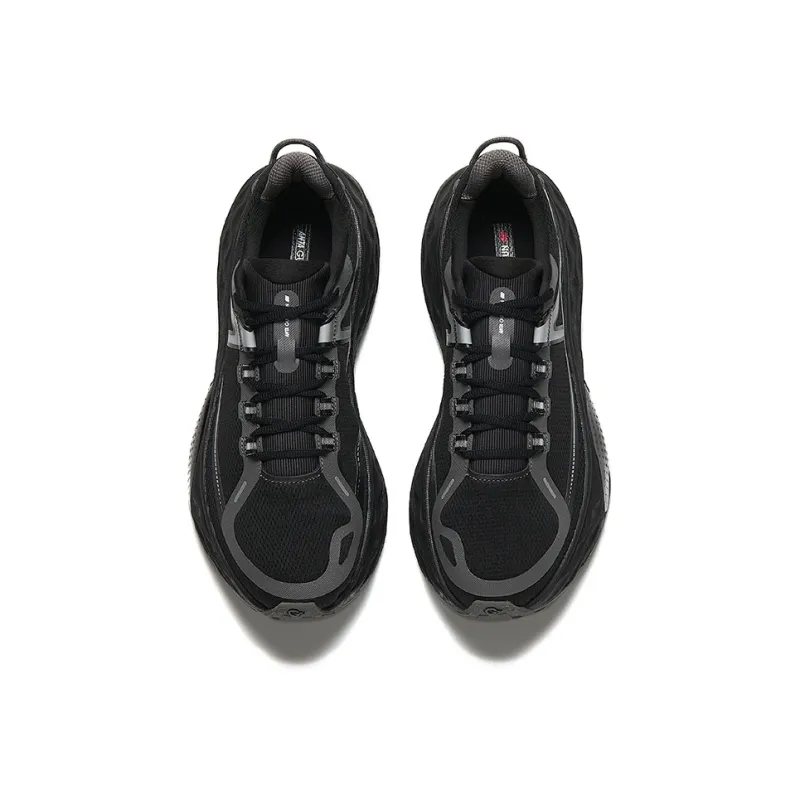 Anta ChengFeng Anti-Slip Wear-Resistant Low-Top Trail Running Running Shoes Men's Black-3