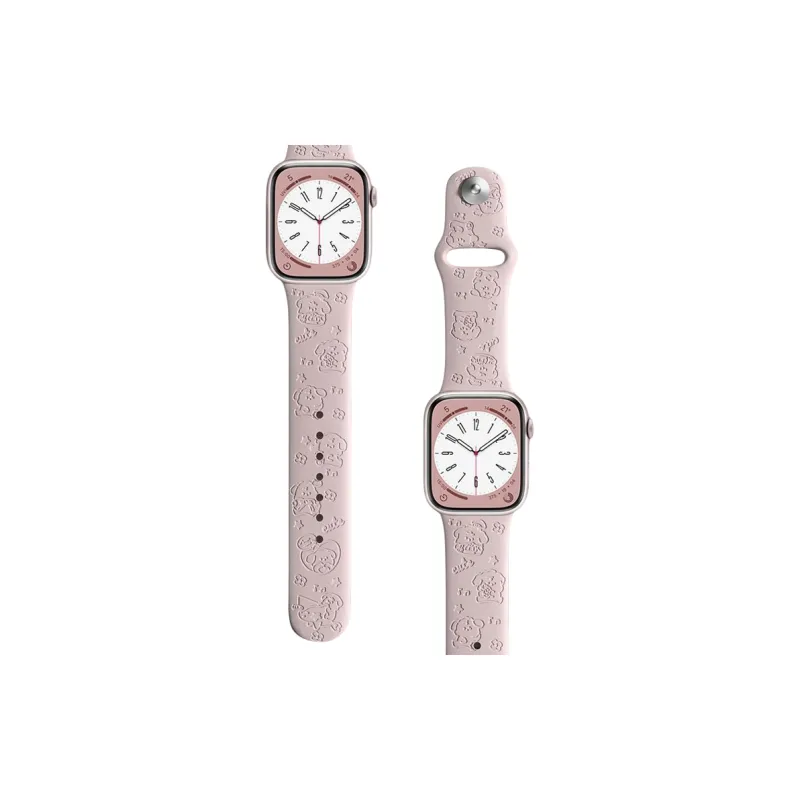 FZRT Apple Compatibility Watch Band 41/45mm Silicone Material-7