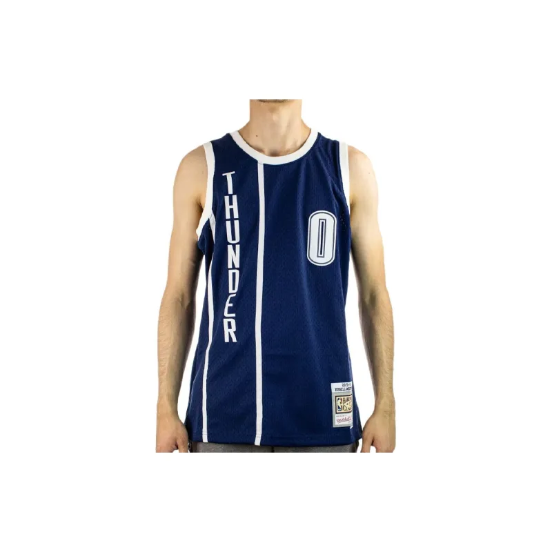 Mitchell & Ness Basketball Jersey Unisex Dark Blue-2