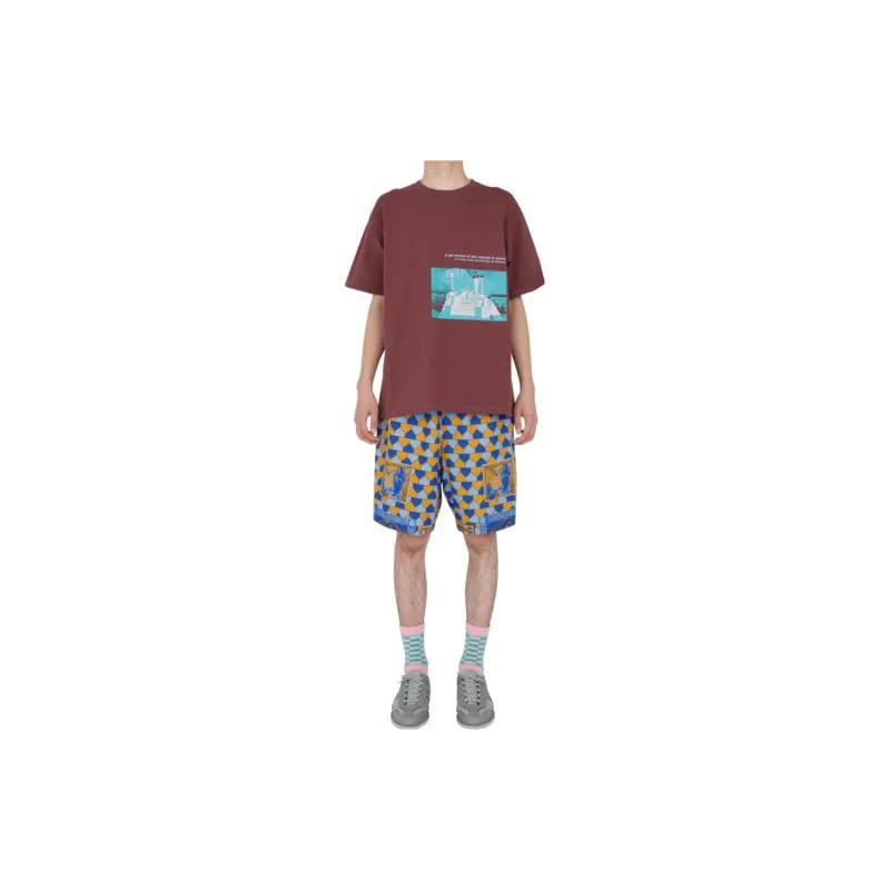 Cav Empt Casual Shorts Unisex Yellow-2