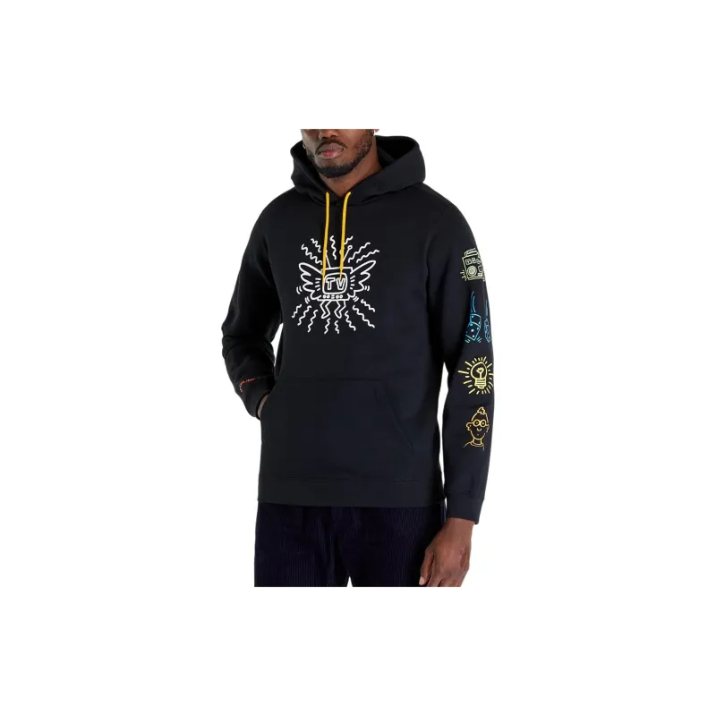 Converse x Keith Haring Sweatshirt Unisex Black-2