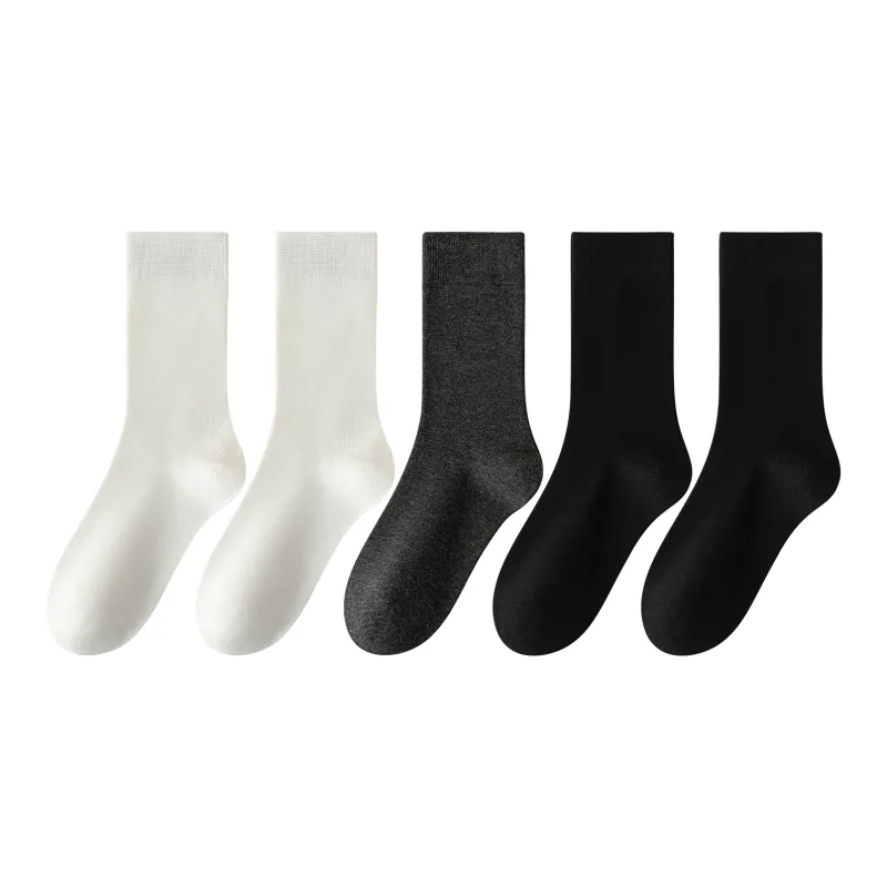 XXLLG Mid Calf Socks Women's 5 Pack-5