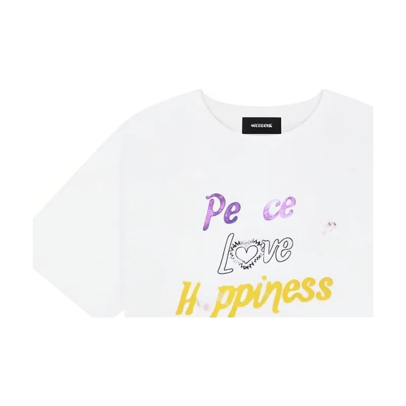 WE11DONE Graphic print Cotton T shirt-1