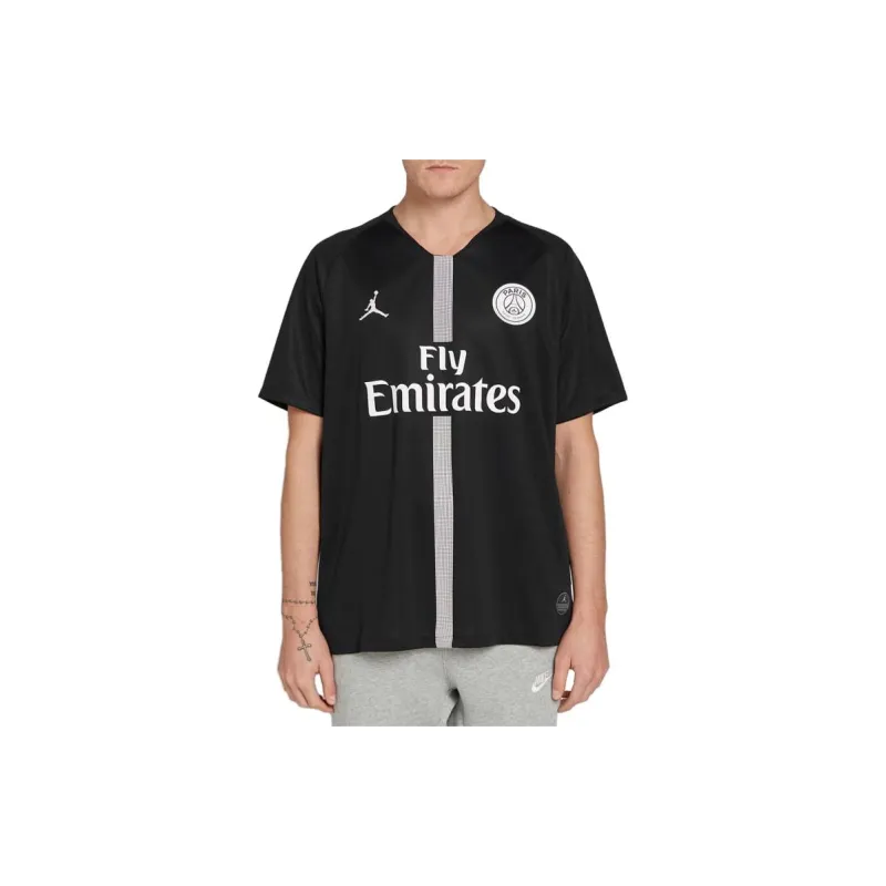 Jordan x PSG T-Shirt Men's Black-1