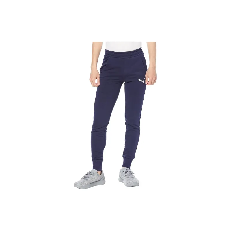PUMA Knitted Sweatpants Men's Blue-2