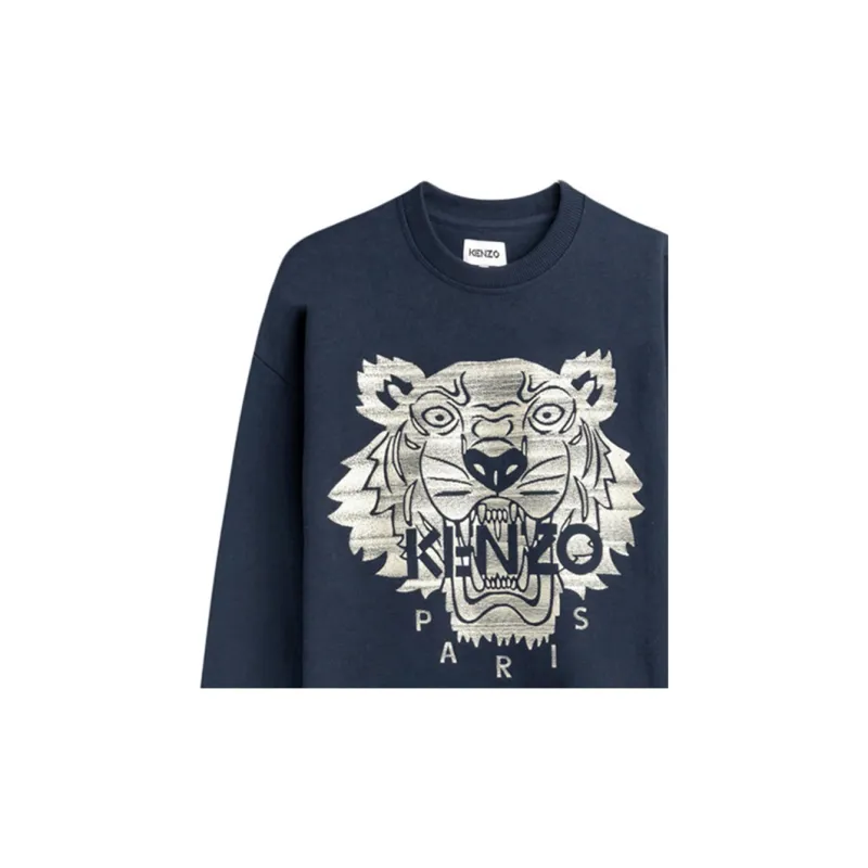 KENZO Sweatshirts Men Navy-3